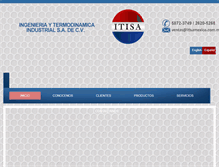 Tablet Screenshot of itisamexico.com.mx